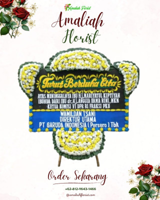 Papan Bunga Duka di Sibolga Ilir