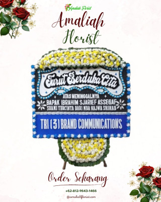 Papan Bunga Duka di Sibolga Ilir