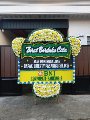 Papan Bunga Duka di Sibolga Ilir