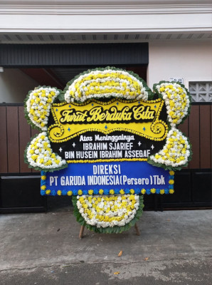 Papan Bunga Duka di Sibolga Ilir
